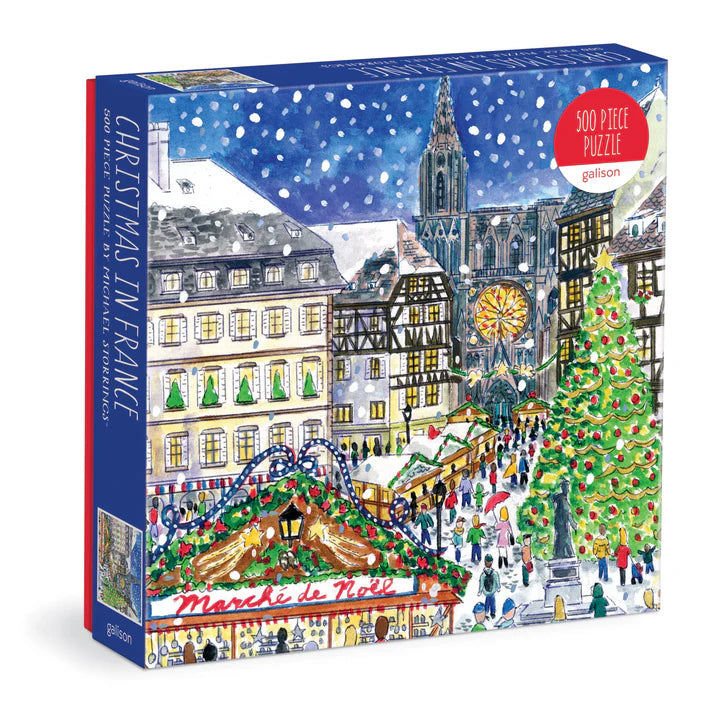 Christmas in France 500 Piece Puzzle