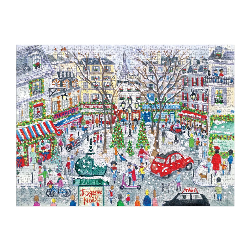 Christmas in Paris 1000 Piece Puzzle