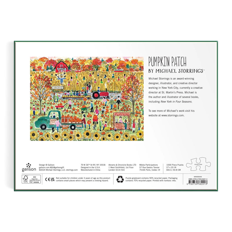 Michael Storrings Pumpkin Patch Puzzle
