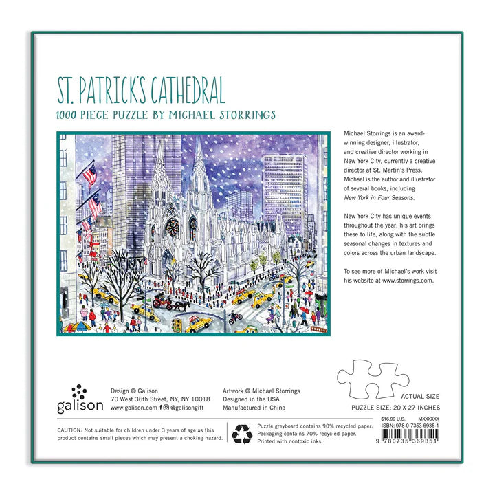 St. Patricks Cathedral 1000 Piece Puzzle