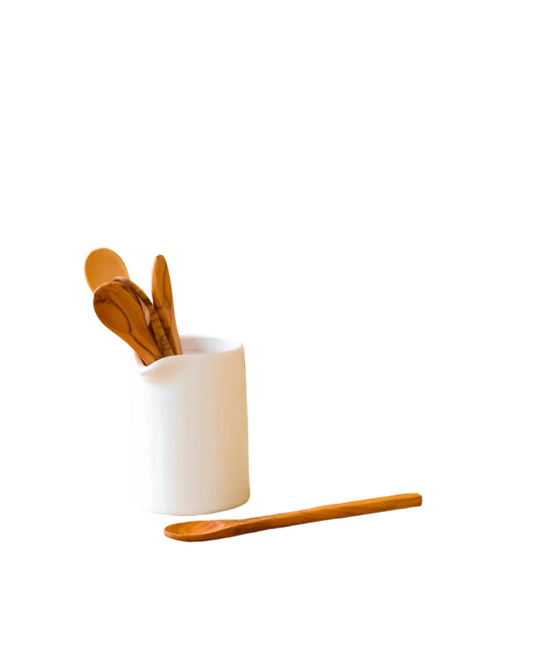 Olive Wood Appetizer Serving Spoon