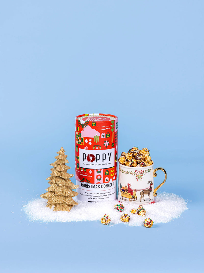 Christmas Confetti Cylinder Popcorn