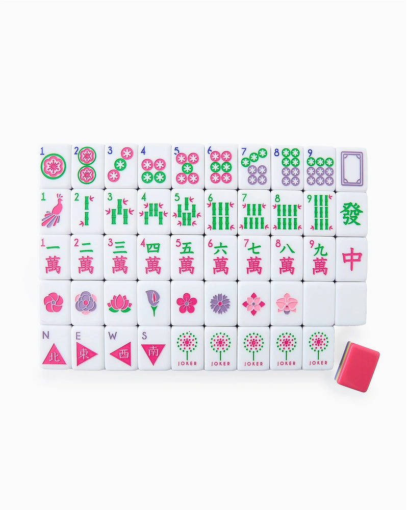 Spring Mahjong Tiles