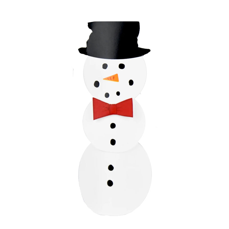 Tabletop Surprise Snowman