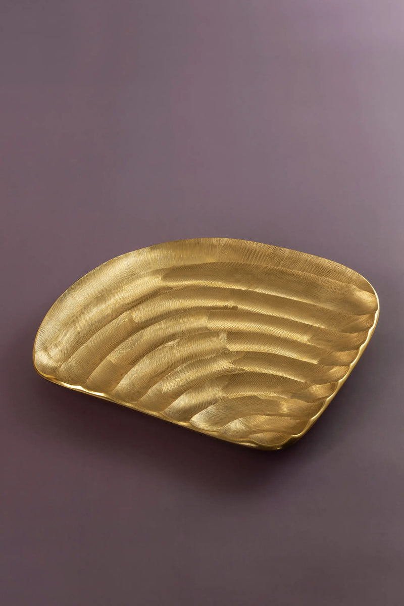 Zest Gold Decorative Tray