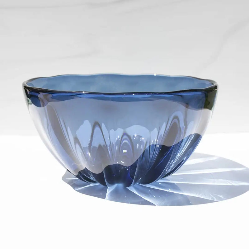 Hand Blown Sheer Illusion Bowl