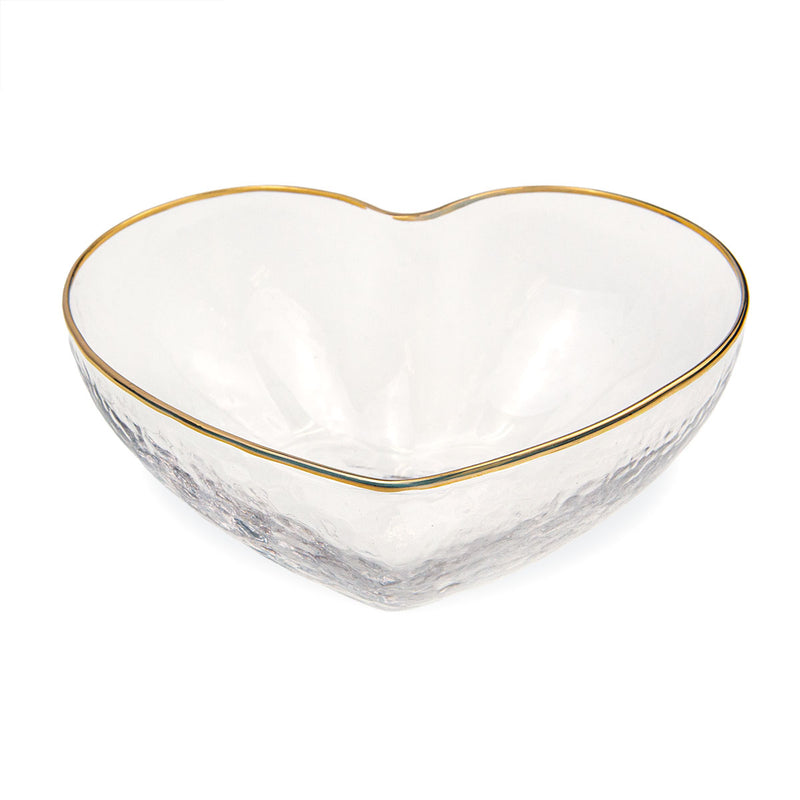 Heart Glass Bowl