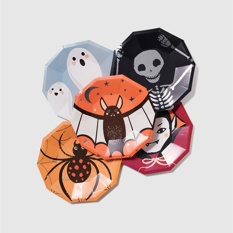 Halloween Frights Paper Party Plates