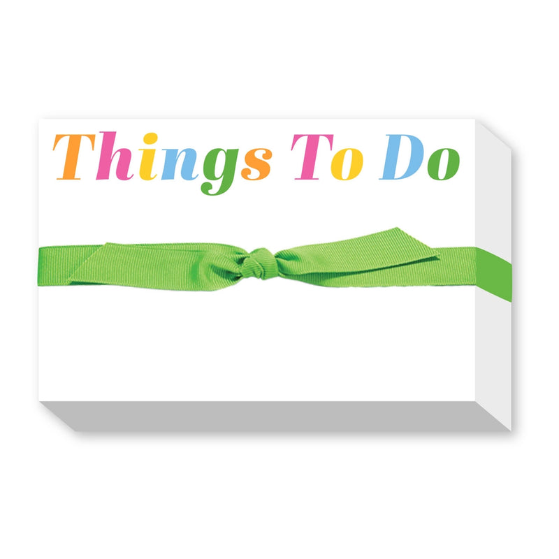 Things To Do Big & Bold Notepad