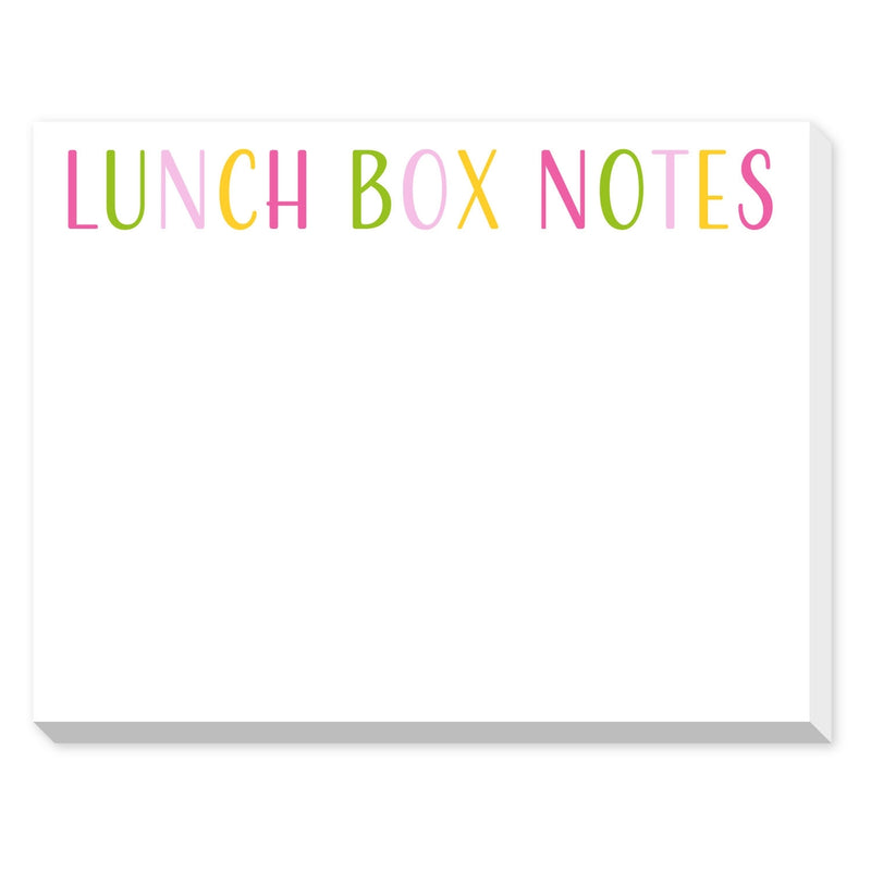 Lunch Box Notes Pastel Dittie Notepad