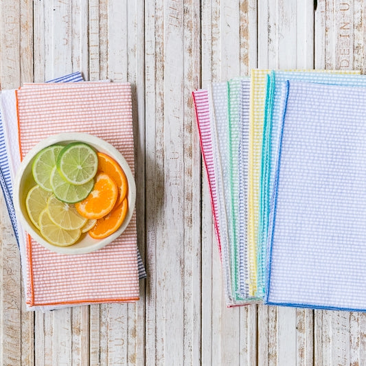 Seersucker Everyday Napkins (Set of 8)