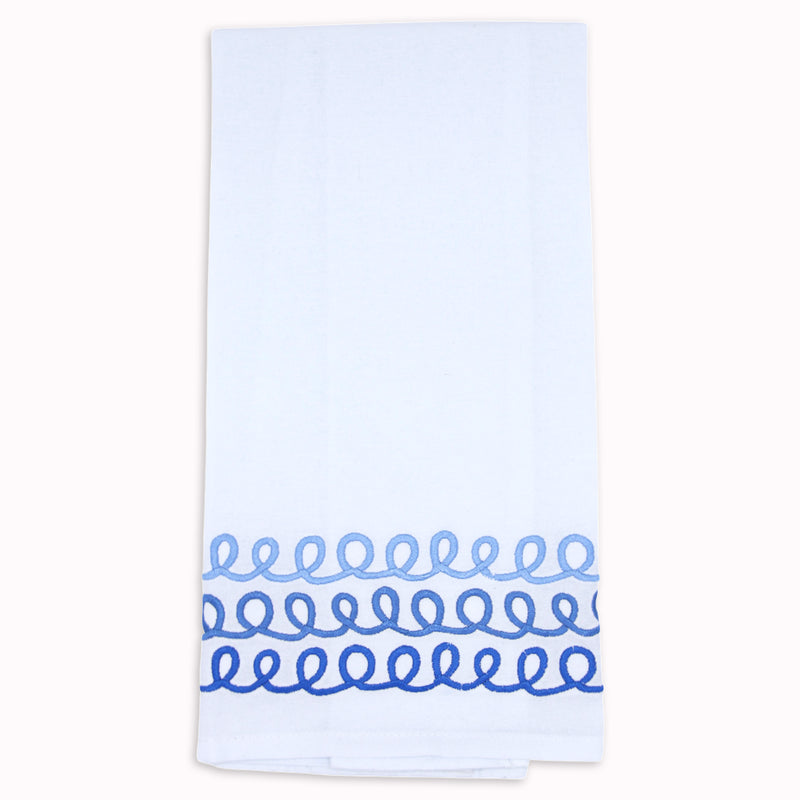 50 Shades of Blue Tea Towel