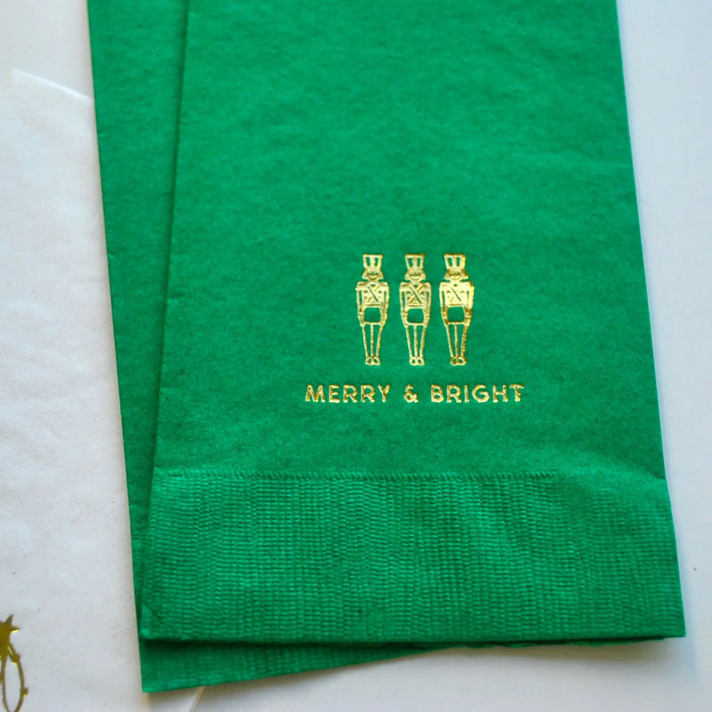 Modern Christmas Guest Towel Napkins