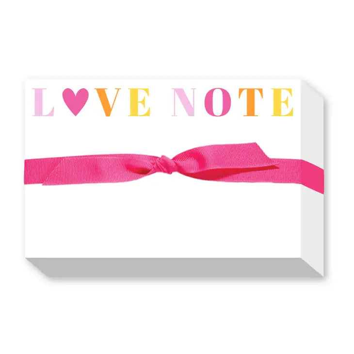Love Note Big & Bold Notepad