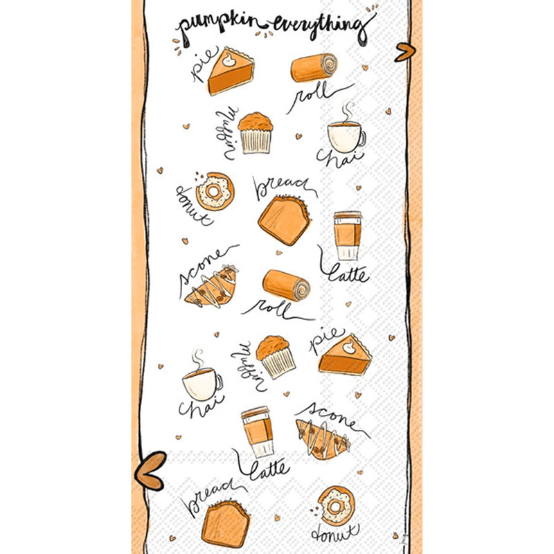 Paper Guest Towels Pumpkin Everything