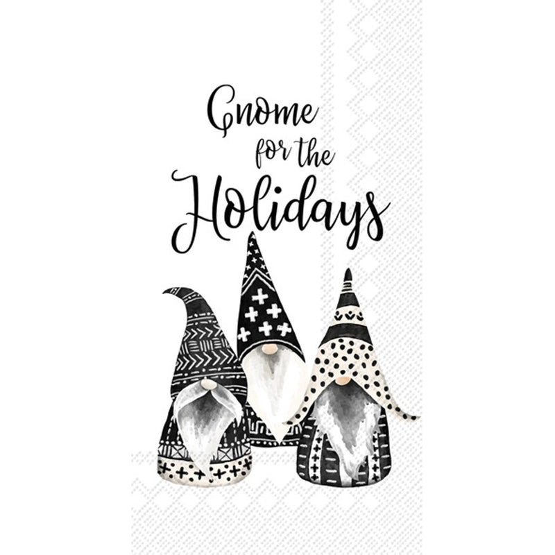 Holiday Paper Guest Towels Gnome