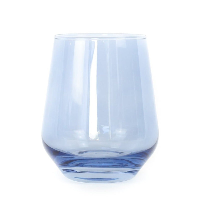 Estelle Colored Wine Stemless Glass (Cobalt Blue)