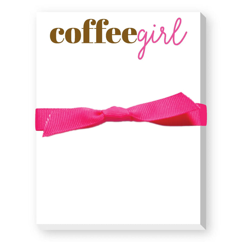 Coffee Girl Mini Notepad