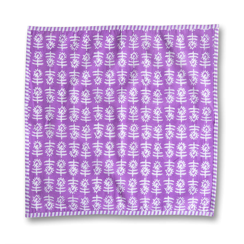 Flower Napkin - Lilac
