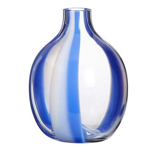 Singleflower Blue Stripe Vase