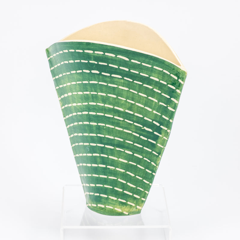 Ceramic Fan Vase