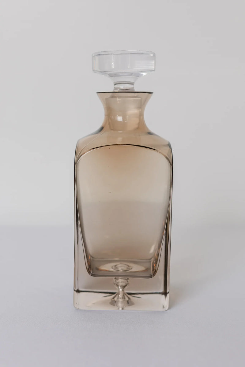 Estelle Colored Decanter - Heritage (Amber Smoke)