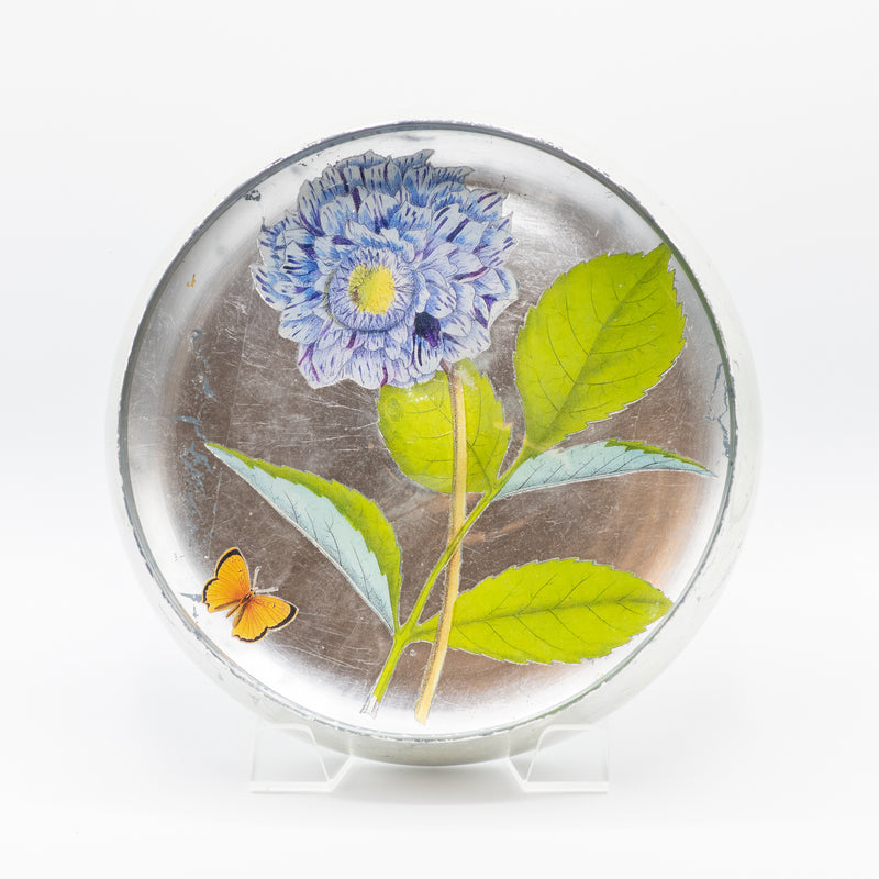 Decoupage Flower & Butterfly Bowl