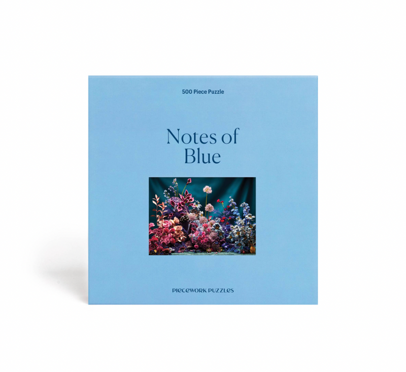 Notes of Blue 500 Piece Puzzle