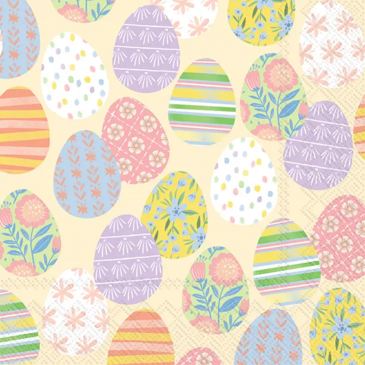 Disposable Paper Lunch Napkins Eggstra Eggs