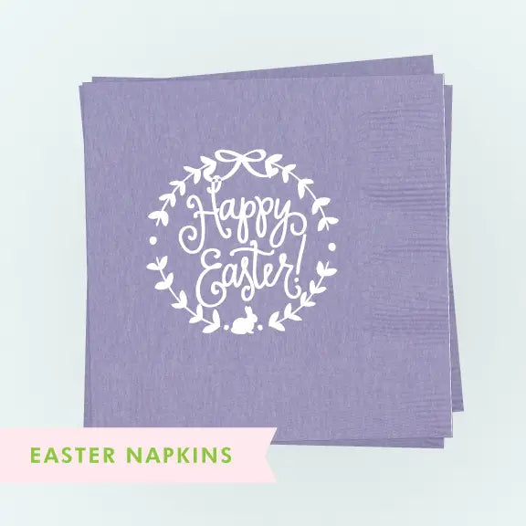 Happy Easter Bunny Napkins