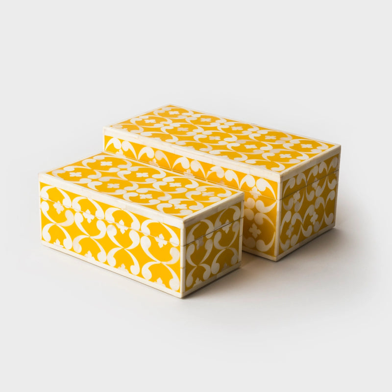 Lattice Boxes (Yellow)
