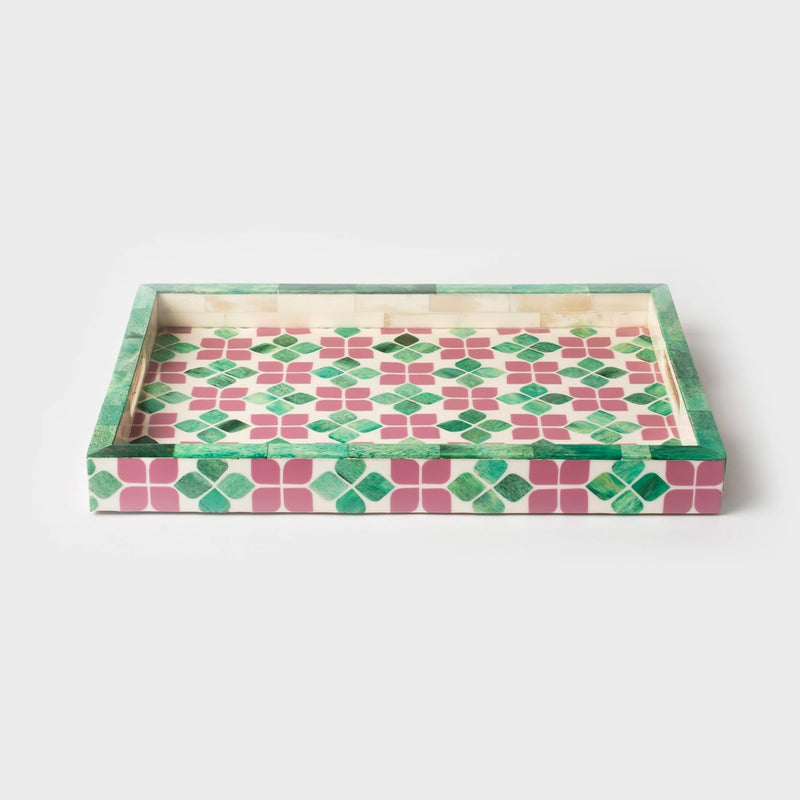 Orchid Trays (Pink and Green)