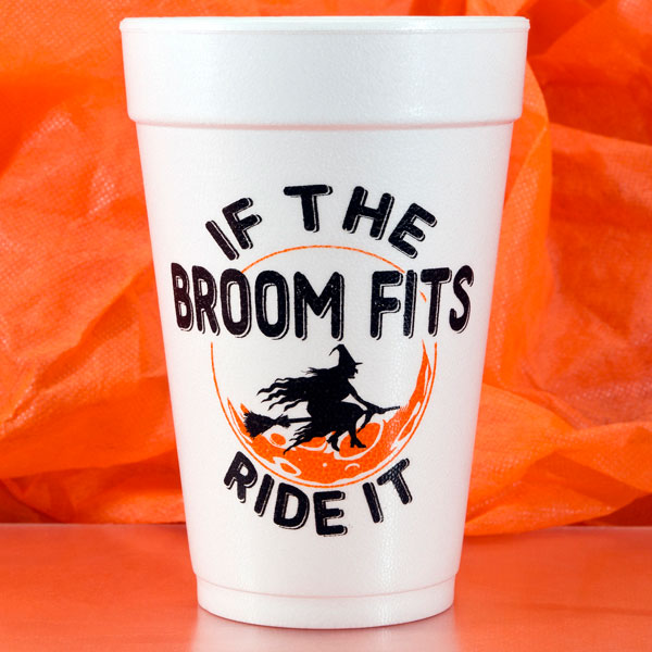 If the Broom Fits Foam Cups 10ct